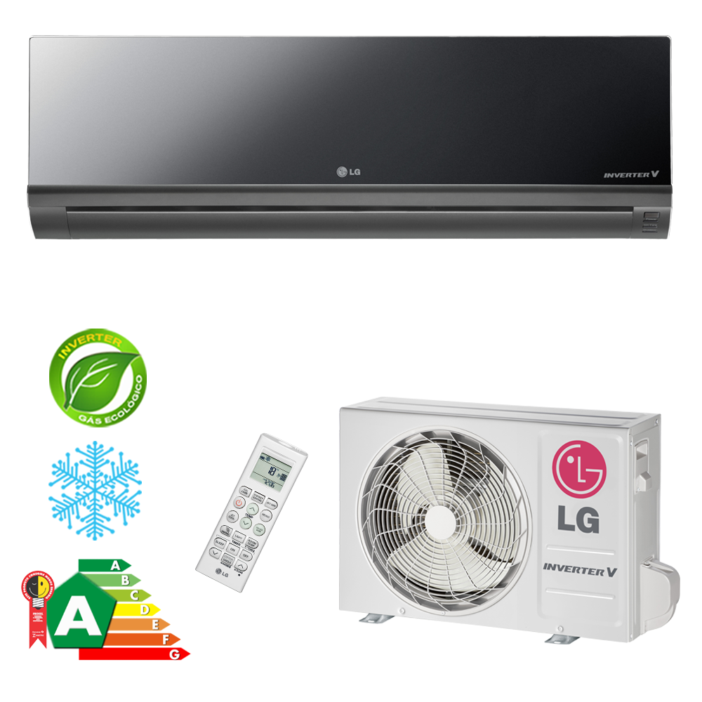 Ar-Condicionado Split Hi Wall LG Libero Art Cool 9000 BTUs